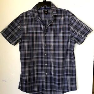 Men’s Short Sleeve Button Down, M